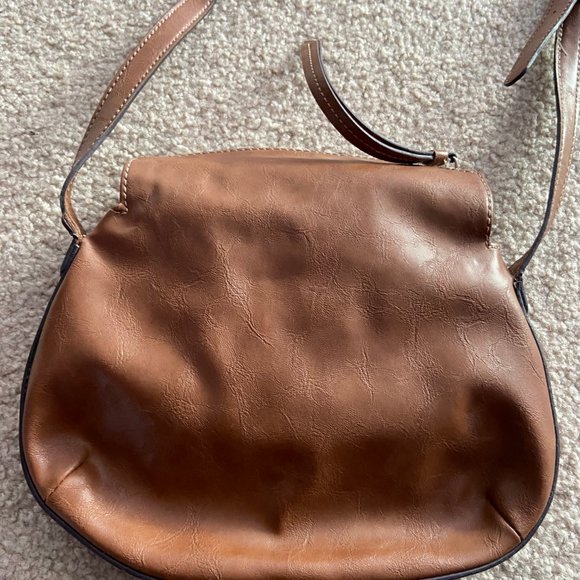 Vintage Nine West Brown Leather Bag - Picture 4 of 4